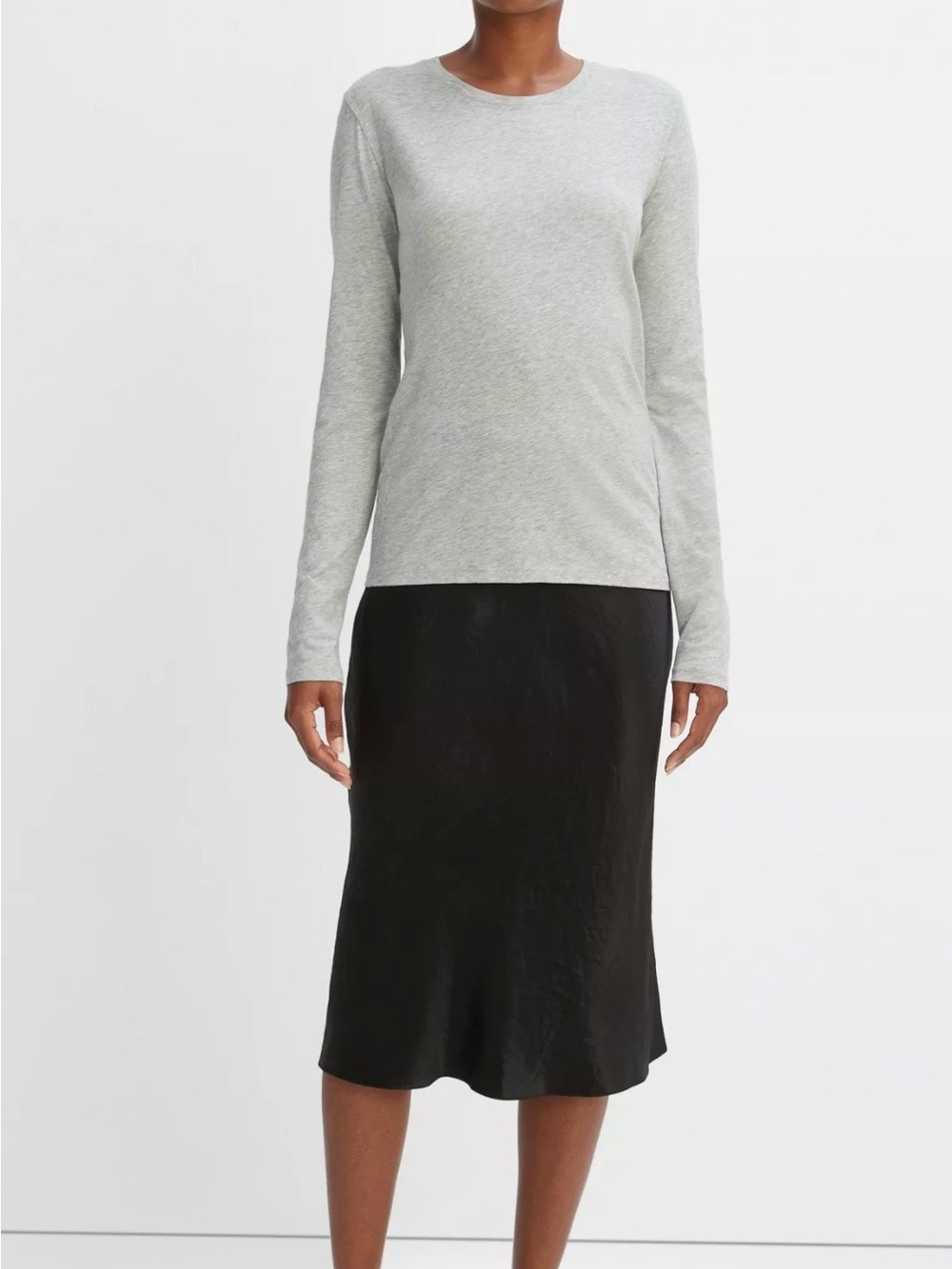 Vince Essential long sleeve Crew tee